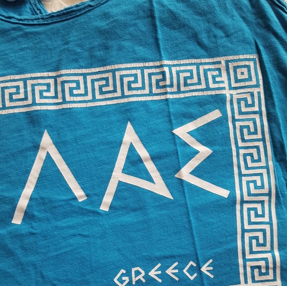 FINAL PRICE Graphic Greece Tank Top - Picture 2 of 3